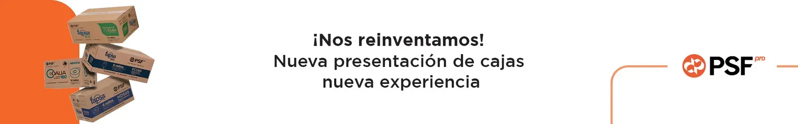 ¡Nos reinventamos! Nueva presentación de cajas nueva experiencia