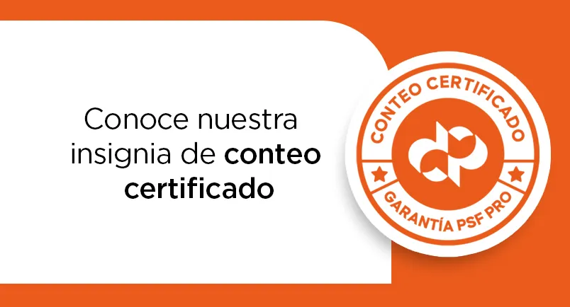 Conoce nuestra insignia de conteo certificado