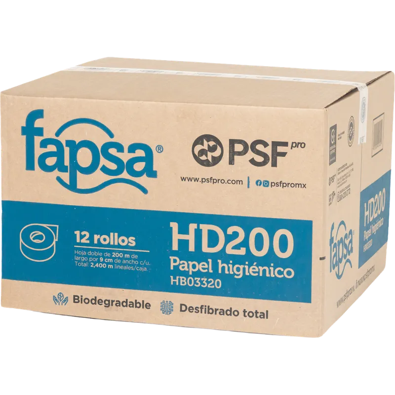 Fapsa HD200 Papel higiénico en bobina