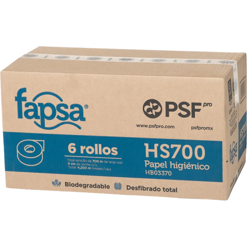 Fapsa HS700 Papel higiénico en bobina