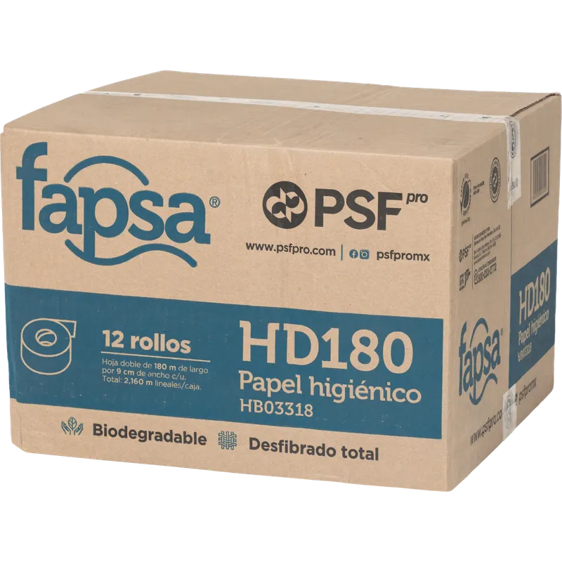 Fapsa HD180 Papel higiénico en bobina