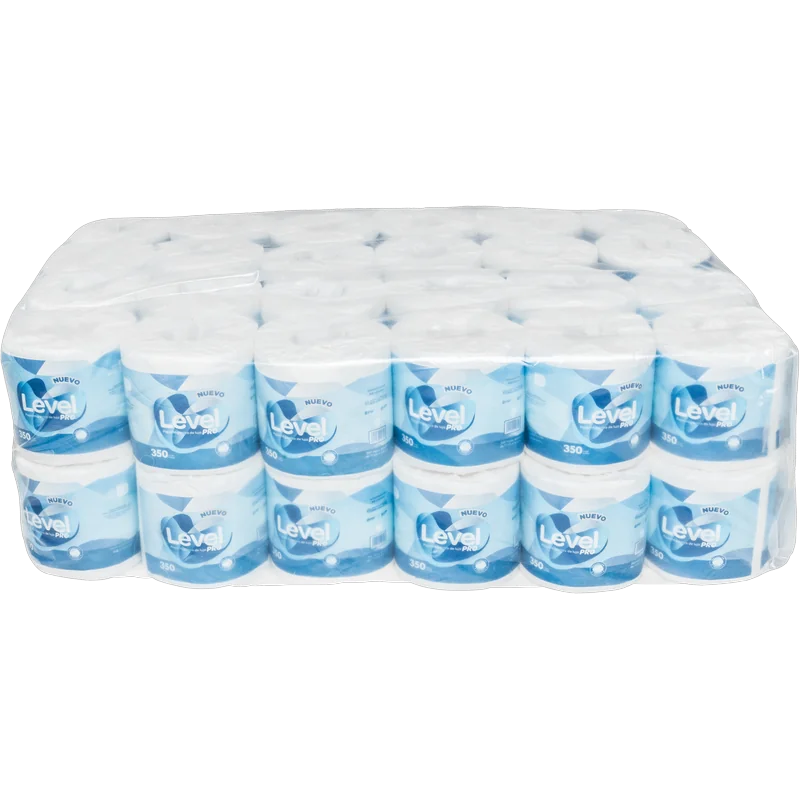Papel Higiénico de Lujo Level Pro 350 HD