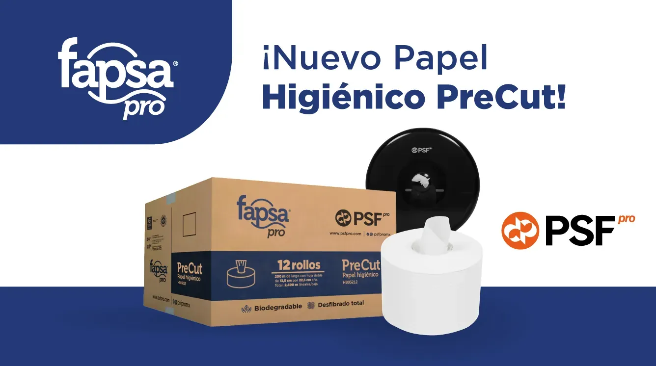 ¡Nuevo Papel Higiénico PreCut! Rendimiento hoja por hoja